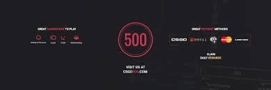 csgo500 referral code|CSGO500 Referral Codes 2024 + June Review .